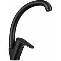 Rubinetto Miscelatore Monocomando Lavello Canna Alta Serie Dh 234 L162 Ne