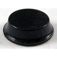 Piedino di fissaggio autoadesivo, rotondo Nero (Ø x A) 12.7 mm x 3.5 mm Hammond Electronics 1421T2 24 pz.
