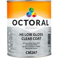 Octoral CM267 TRANSPARENT HS420 LOW GLOSS 1 lt