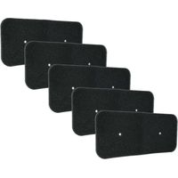 vhbw 5x filtre éponge compatible avec Candy CS H8A2DE-S 31100934 CS H8A2DE-47 31100852, CS H9A2DE-S 31100830, EVOC 781XA 31100478 sèche-linge