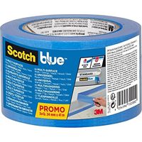 SCOTCHBLUE LOT DE 3 ROULEAUX DE RUBAN DE MASQUAGE PREMIUM MULTI-SSURFACE 2090 EMEA 24 MM X 41 M UU010754487