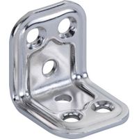 PIASTRA 749/IN ANGOLARE INOX 30X30X30 MM Q.TA 5