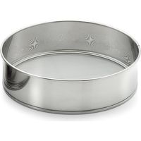 Weis 12820 - Setaccio per Farina, ø 20 cm, Altezza 5 cm, in Acciaio Inox