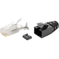 BEL Stewart Connectors SS-39200-011 Connettore modulare schermato CAT 6 SS-39200-011 Spina dritta Poli: 8P8C Trasparent