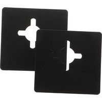 de recouvrement ronde en acier inoxydable de 30 mm pour