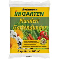 BECKMANN Plurafert Engrais de jardin 5kg Engrais de légumes Engrais de fruits Engrais universel