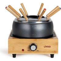 Service à fondue 800w 8 fourchettes - Livoo - DOC287