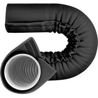 Air Conditioner Hose Cover, AC Exhaust Tube Wrap, Waterproof Insulated Sleeve Ducts, Energy-Saving Pipe Covers for Apartment Indoor Bedroom Offices Commercial AC Cooling Efficiency 59.06x19.69x0.39in