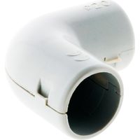 Zenitech – Lot de 10 équerres IRL Ø20mm en PVC rigide – Couleur gris – Fixation pour conduits électriques – Installation rapide et efficace