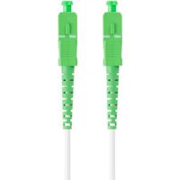 Cavo patch in fibra ottica Lanberg SM SC/APC-SC/APC SIMPLEX 3.0mm LSZH G657A2 da 25 m, colore bianco.