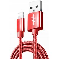 Câble Lightning USB pour iPhone Quick Charge 3.0 Koanni kb2CZERWONY
