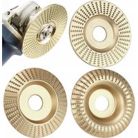 3 disques de ponçage pour bois, 100 mm et 16 mm, abrasifs, couleur framboise