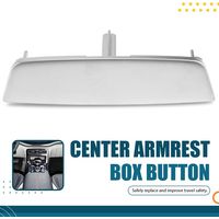 1 colour: Silver Material: ABS Car center armrest glove box button/switch mounting clip.