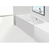Hoesch 47161.550 Accessoire habillage en verre blanc pour niche