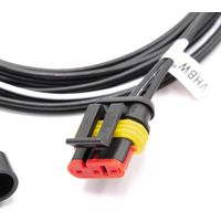 vhbw Câble basse tension tondeuses à gazon/robots compatible avec Husqvarna Automower 435X AWD (2019), Husqvarna Automower 535 AWD (2019) - 3 m