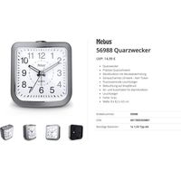 Mebus 56988 Quarzo Sveglia Grigio
