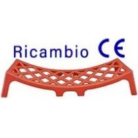 Art.250 Sostegno per tubazione flessibile polipropilene rosso per DN45 (ricambio CE) 0914.250
