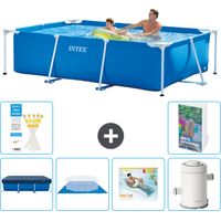 Intex Piscina con struttura Rettangolare - 260x160x65 cm - 7-pezzi S148
