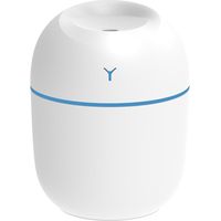 220mL Mist Humidifier with Night Light Portable Desk Quiet Cool USB Humidifier Waterless Auto-Off Hu-White