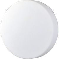 Plafonnier Moderne Graff En Métal Et Verre Soufflé, Design Blanc Élégant, Douille E27 Pour 2 Ampoules, Diamètre 40 Cm, Classe I, Ip20, 3209-65-102