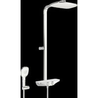 Hansa Emotion - Conjunto de ducha con termostato, 36x22 cm, blanco/cromo 5865017182
