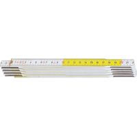 HULTAFORS Gliedermaßstab Buche 2mx17mm gelb-weiß