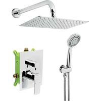 Novaservis Nobless Tina - Set miscelatore ad incasso e accessori doccia, cromo SADA38051R,0