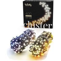 Cluster Gold Edition Catena 400 LED ambrato e bianco AWW
