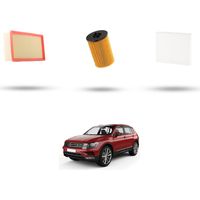 Kit tagliando 3 filtri compatibile con Vw Tiguan II (AD1) 2.0 TDI 85kw Dal 2016