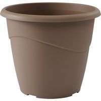 Pot De Fleur Marina D30 Taupe Robuste, Design Et Fonctionnel - Eda