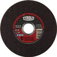 Disque à tronçonner Premium moyeu plat coupe inox diamètre 125 mm épaisseur 0.75 mm alésage 22.2 mm - TYROLIT SA