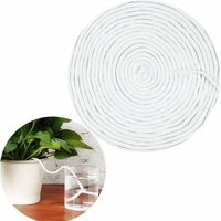 Corde de Mèche Irrigation 20m Automatique Arrosage Corde Coton 4 MM avec Système d'irrigation Automatique DIY Vacation Dispositif d'arrosage pour Plantes pour Jardins, Paniers, Pots, Plantes-LIAIKI