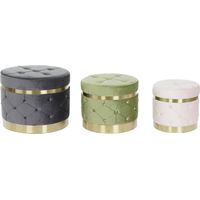 DKD Home Decor Repose pied Multicolore 60 x 60 cm