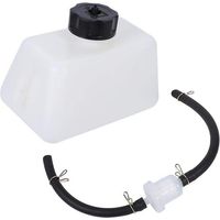 Gas Fuel Filter Tank, Motorcycle Portable Mini Moto Auxiliary Air Parking Heater Gas Fuel Tank & Hose Line for 2 Stroke Mini Moto Kids Dirt Pocket Bike
