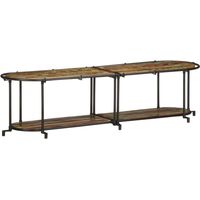 Meuble TV Banc TV Armoire TV 160x42x40 cm bois massif de récupération