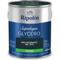 Satinierte Anthrazit-Glyzollack RAL 7016 - RIPOLIN - 2 L