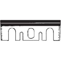 JEU DE 2 FERS RABOT HM 82X28X3 HITACHI - 140.711.00 - LEMAN
