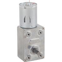 12-V-Gleichstrom-Getriebemotor mit Wendelauf – Hohes Drehmoment, 62 U/min