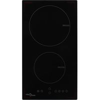 Vidaxl – Plaque induction 2 foyers 3500W – Commande tactile – Détection automatique de casserole – Verre résistant à la chaleur