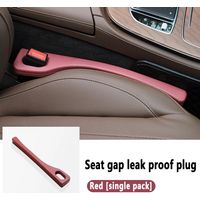 (1 pièce rouge) Pour Toyota Corolla - Joint de remplissage d'espace entre les sièges - Bouchon de couture latérale - Joint étanche - Accessoire de décoration intérieure anti-chute