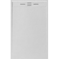 Essebagno Piatto doccia in resina 140 x 80 Ardesia Bianco