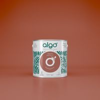Peinture écologique terracotta Madagascar 2L – Satin – Ecolabel Européen – 100% algues recyclées – 12m²/L – Algo