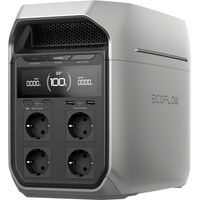 Ecoflow DELTA 3 Plus tragbare Energiestation grau