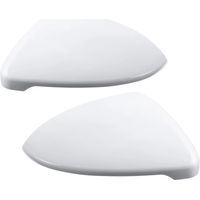 2X pour - Golf 7 MK7 2014 2015 2016 17 2018 Couvercle de Capuchon RéTroviseur LatéRal Blanc 5G0857538E