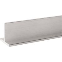 Profil T aluminium anodisé argent 20 x 20 x 2 mm - BILCOCQ