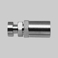 Attacco a baionetta con portagomma diametro 6x14 mm conf. da 10 pz