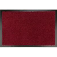WOHNDIRECT Alfombrillas para interior y exterior TÜRMATTE - 1 unidad 78x150 cm, Rojo
