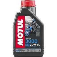 Huile moteur Motul 3000 4T 20W50 1L (minérale)