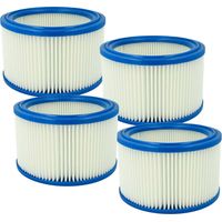 vhbw 4x Filter Element Replacement for Alto / Wap 29747 for Wet/Dry Vacuum Cleaner