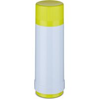 ROTPUNKT Thermos en verre. Capacité 0,750 l. Polar-El.-Summer Squash (blanc-jaune)